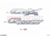 BMW Motorrad BMW 2021 C models C 400 GT 21 (0C61, 0C63) Lettering | Lettering