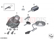 BMW Motorrad BMW 2021 C models C 400 GT 21 (0C61, 0C63) Radio-controlled locking system | Radio-controlled locking system