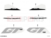 BMW Motorrad BMW 2021 C models C 400 GT 21 (0C61, 0C63) Decorative tape | Decorative tape