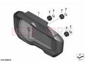 BMW Motorrad BMW 2021 C models C 400 GT 21 (0C61, 0C63) Instrument cluster | Instrument cluster