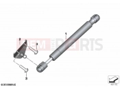 BMW Motorrad BMW 2021 C models C 400 GT 21 (0C61, 0C63) Gas pressurized spring | Gas pressurized spring