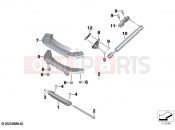 BMW Motorrad BMW 2021 C models C 400 GT 21 (0C61, 0C63) Seat bench locking system 2 | Seat bench locking system 2