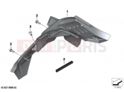 BMW Motorrad BMW 2020 C models C 400 GT 21 (0C61, 0C63) Rear-wheel cover 2 2