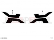 BMW Motorrad BMW 2022 C models C 400 X 21 (0C31, 0C33) Decorative tape | Decorative tape