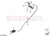 BMW Motorrad BMW 2022 C models C 400 X 21 (0C31, 0C33) Luggage compartment lock 2 | Luggage compartment lock 2