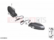 BMW Motorrad BMW 2023 C models C 400 X 21 (0C31, 0C33) LED turn indicators, rear | LED turn indicators, rear