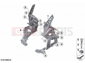BMW Motorrad BMW 2020 C models C 400 X 21 (0C31, 0C33) Clothes holder, front | Clothes holder, front