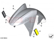 BMW Motorrad BMW 2020 C models C evolution (0C03) Front-wheel cover | Front-wheel cover