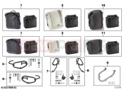 BMW Motorrad BMW 2022 C models CE04 (0C51, 0C53) Side bags | Side bags