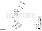 BMW Motorrad BMW 2022 C models CE04 (0C51, 0C53) Brake lines, front | Brake lines, front