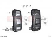 BMW Motorrad BMW 2022 C models CE04 (0C51, 0C53) Additional switch special vehicle right | Additional switch special vehicle right