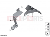BMW Motorrad BMW 2022 C models CE04 (0C51, 0C53) Holder hailing system | Holder hailing system