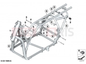 BMW Motorrad BMW 2021 C models CE04 (0C51, 0C53) Main frame