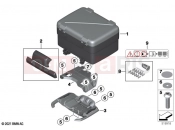 BMW Motorrad BMW 2020 C models CE04 (0C51, 0C53) Vario topcase | Vario topcase
