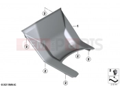 BMW Motorrad BMW 2020 C models CE04 (0C51, 0C53) Cover, middle top | Cover, middle top