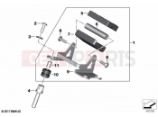 BMW Motorrad BMW 2022 F models F 750 GS (0B08, 0B18) Holder for Smartphone Cradle