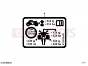 BMW Motorrad BMW 2022 F models F 750 GS (0B08, 0B18) Sign payload symbol | Sign payload symbol