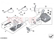 BMW Motorrad BMW 2022 F models F 750 GS (0B08, 0B18) Exhaust manifold with front silencer 2 2