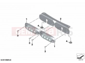 BMW Motorrad BMW 2022 F models F 750 GS (0B08, 0B18) Flashing beacons Sputnik rear 2