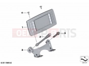 BMW Motorrad BMW 2022 F models F 750 GS (0B08, 0B18) Control panel, radio / microphone | Control panel, radio / microphone