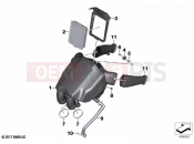 BMW Motorrad BMW 2023 F models F 750 GS (0B08, 0B18) Intake silencer | Intake silencer