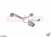 BMW Motorrad BMW 2021 F models F 750 GS (0B08, 0B18) Wiring harness, LED, flash ID lamp