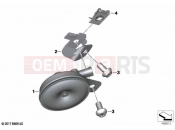 BMW Motorrad BMW 2020 F models F 750 GS (0B28) Horn | Horn