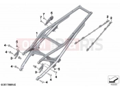 BMW Motorrad BMW 2022 F models F 850 GS (0B09, 0B19) Rear frame | Rear frame