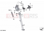 BMW Motorrad BMW 2022 F models F 850 GS (0B09, 0B19) Side stand | Side stand