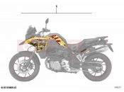 BMW Motorrad BMW 2022 F models F 850 GS (0B09, 0B19) Sticker set 4 | Sticker set 4