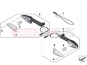 BMW Motorrad BMW 2022 F models F 850 GS (0B09, 0B19) Turn indicators, front 2