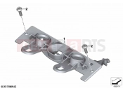 BMW Motorrad BMW 2023 F models F 850 GS (0B09, 0B19) Seat bench locking system