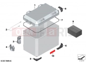 BMW Motorrad BMW 2023 F models F 850 GS (0B09, 0B19) Single parts, aluminium case
