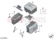 BMW Motorrad BMW 2023 F models F 850 GS (0B09, 0B19) Luggage system Vario 2