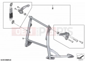 BMW Motorrad BMW 2023 F models F 850 GS (0B09, 0B19) Centre stand 2 2