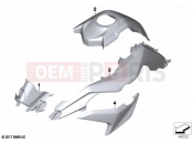 BMW Motorrad BMW 2020 F models F 850 GS (0B09, 0B19) Painted parts YNB5 light-white solid | Painted parts YNB5 light-white solid