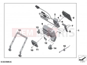 BMW Motorrad BMW 2021 F models F 850 GS (0B29) Navigation preparation 2