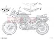 BMW Motorrad BMW 2022 F models F 850 GS (0B39) Stick-on label 2