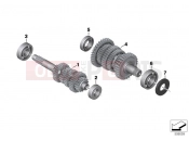 BMW Motorrad BMW 2023 F models F 850 GS (0B39) Transmission shafts