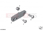 BMW Motorrad BMW 2023 F models F 850 GS (0B39) Mounting indicator lamps rear