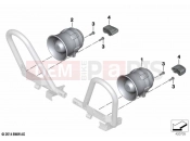 BMW Motorrad BMW 2023 F models F 850 GS (0B39) Signal system, electronic