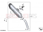 BMW Motorrad BMW 2021 F models F 850 GS (0B39) Sport silencer