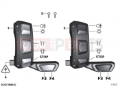 BMW Motorrad BMW 2021 F models F 850 GS (0B39) Additional switch special vehicle right 2
