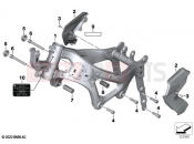 BMW Motorrad BMW 2021 F models F 850 GS Adv. (0K04) Front frame | Front frame