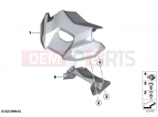BMW Motorrad BMW 2021 F models F 850 GS Adv. (0K04) Mudguard