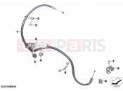 BMW Motorrad BMW 2021 F models F 850 GS Adv. (0K04) Clutch cable