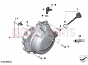 BMW Motorrad BMW 2021 F models F 850 GS Adv. (0K04) Engine housing cover, left