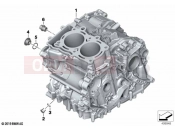 BMW Motorrad BMW 2021 F models F 850 GS Adv. (0K04) Engine housing | Engine housing