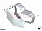 BMW Motorrad BMW 2021 F models F 850 GS Adv. (0K04) Set, headlight guard