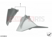 BMW Motorrad BMW 2021 F models F 850 GS Adv. (0K04) Wind deflector tinted